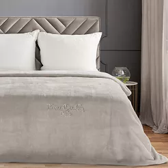 Koc Pierre Cardin CLARA1 160x220 Pierre Cardin Eurofirany ciemnobeżowy