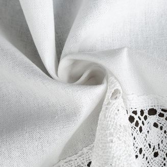 Firana gotowa na taśmie ROSE 150x60 Eurofirany biały