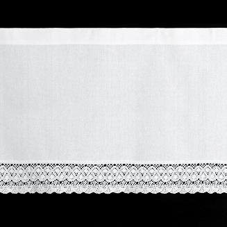 Firana gotowa na taśmie ROSE 150x60 Eurofirany biały