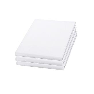 Prześcieradło hotelowe 160x240 Darymex białe gładkie