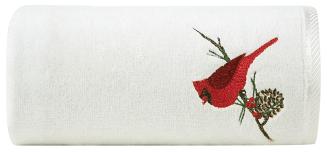 Ręcznik świąteczny PINO 70x140 Eurofirany biały