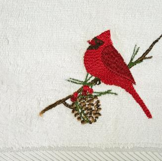 Ręcznik świąteczny PINO 70x140 Eurofirany biały