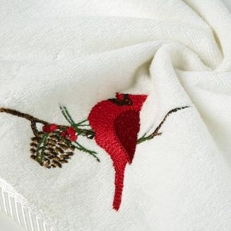 Ręcznik świąteczny PINO 70x140 Eurofirany biały
