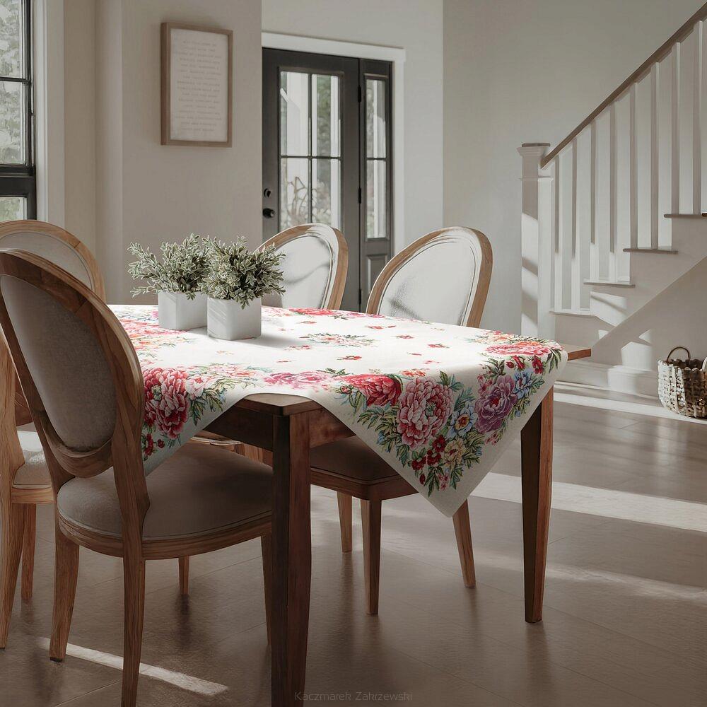 Obrus dekoracyjny GRIA 140x180 Eurofirany naturalny