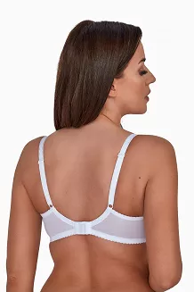 Biustonosz GAIA Semi-soft Sonia 1058 półusztywniany biały