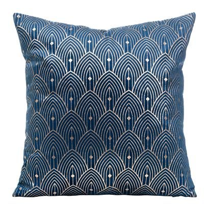 Poszewka dekoracyjna AGNES 40x40 Design91 granatowo/złota