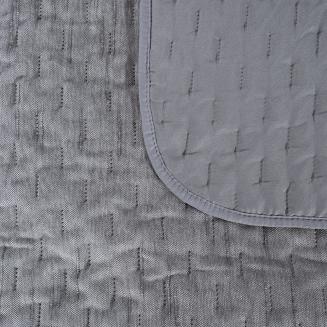 Narzuta dekoracyjna CHELEN1 170x210 srebrny