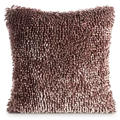 Poszewka dekoracyjna SHAGGY 45x45 Eurofirany pudrowy