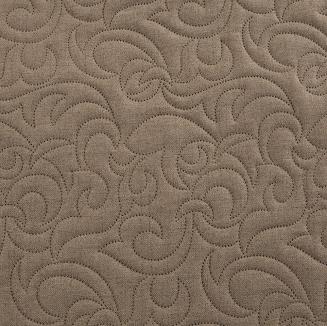 Narzuta dekoracyjna LEN 200x220 brązowy