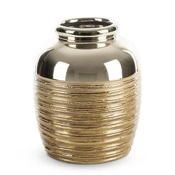 Wazon dekoracyjny DORI Eurofirany złoty