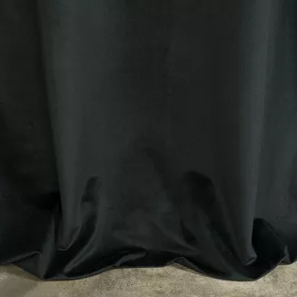 Zasłona gotowa na przelotkach JASPER 140x250 Eurofirany czarny