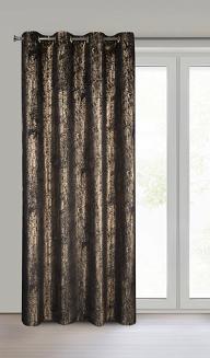 Zasłona gotowa DARA 140x250 Eurofirany czarny