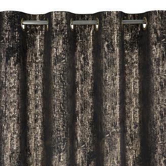 Zasłona gotowa DARA 140x250 Eurofirany czarny