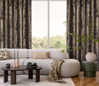 Zasłona gotowa DARA 140x250 Eurofirany czarny