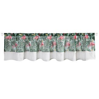 Firana gotowa na taśmie BOTANIC 30x150 Eurofirany wielokolorowy