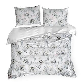 Pościel satynowa SPRING 220x200 Eurofirany biały