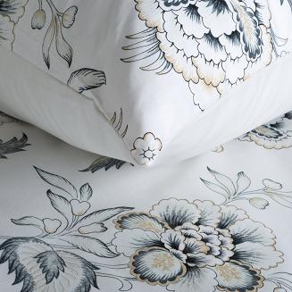 Pościel satynowa SPRING 220x200 Eurofirany biały