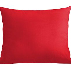 Poszewka bawełniana SIMPLY 70x90 czerwona