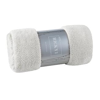 Koc narzuta RICKY 150x200 Eurofirany srebrny