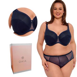 Biustonosz Semi-Soft Sonia MAXI Art. 1058 Granatowy