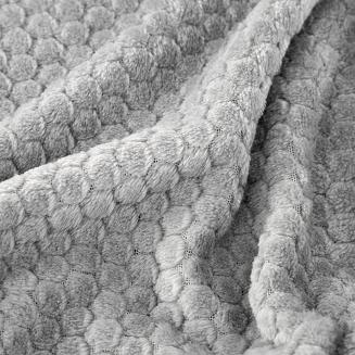 Koc narzuta ZOE 150x200 Eurofirany srebrny