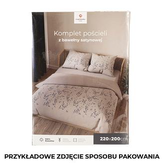 AMALIA Komplet pościeli z bawełny satynowej 220x200cm 100094/SAT/000/220200/1