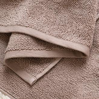 Ręcznik bawełniany LEON 50x90 strukturalne frotte ciepły brąz