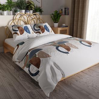 FABIOLA Komplet pościeli z bawełny satynowej 220x200cm 100036/SAT/000/220200/1