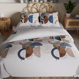 FABIOLA Komplet pościeli z bawełny satynowej 220x200cm 100036/SAT/000/220200/1