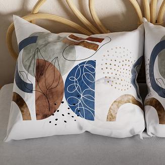 FABIOLA Komplet pościeli z bawełny satynowej 220x200cm 100036/SAT/000/220200/1