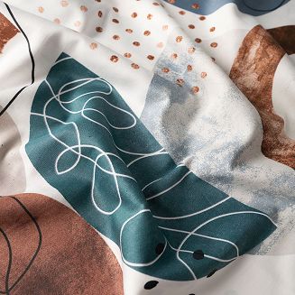 FABIOLA Komplet pościeli z bawełny satynowej 220x200cm 100036/SAT/000/220200/1