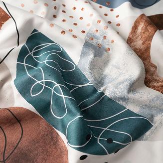 FABIOLA Komplet pościeli z bawełny satynowej 220x200cm 100036/SAT/000/220200/1