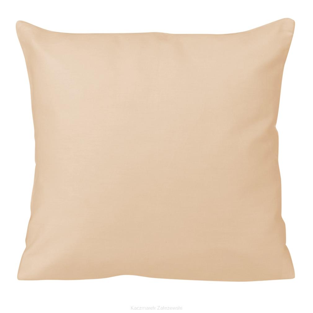 Poszewka satyna bawełna 40x40 Darymex jasno beżowa