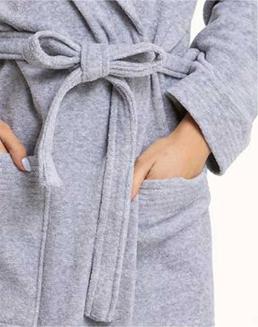 Szlafrok damski LUNA kod 352 szary