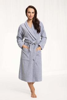 Szlafrok damski LUNA kod 352 szary