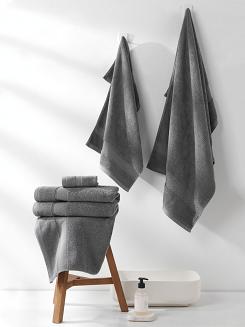 Ręcznik bawełniany Leo 30x30 szary