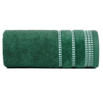 Ręcznik bawełniany AMANDA 70x140 Eurofirany butelkowy zielony