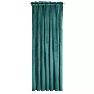 Zasłona gotowa na taśmie ROSA 140x300 Design91 turkusowy