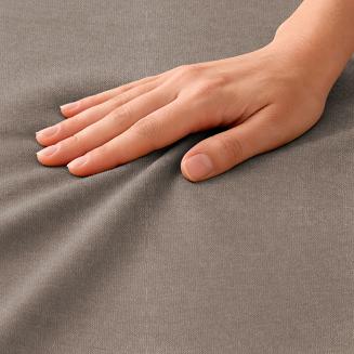 Prześcieradło jersey z gumką 120x200 popielate