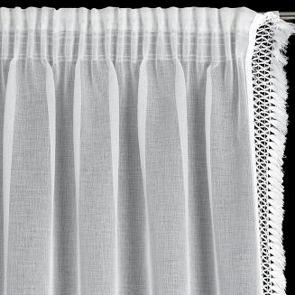 Firana gotowa na taśmie KIRA 140x270 Eurofirany biały