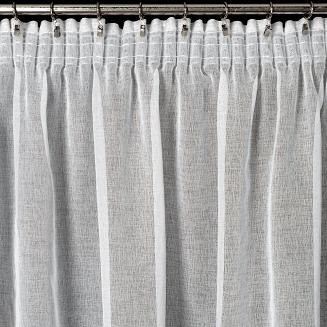 Firana gotowa na taśmie LUCILA 140x270 Eurofirany biały