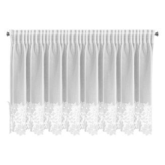 Firana gotowa na taśmie ARTEMIDA 200x70 Eurofirany biały