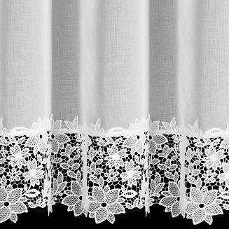 Firana gotowa na taśmie ARTEMIDA 200x70 Eurofirany biały