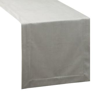 Obrus dekoracyjny MELINDA 140x40 Eurofirany srebrny