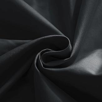 Prześcieradło satyna bawełniana z gumką 180x200 SIN czarne