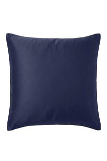 Poszewka bambusowa 40x40 granatowa z białą bizą