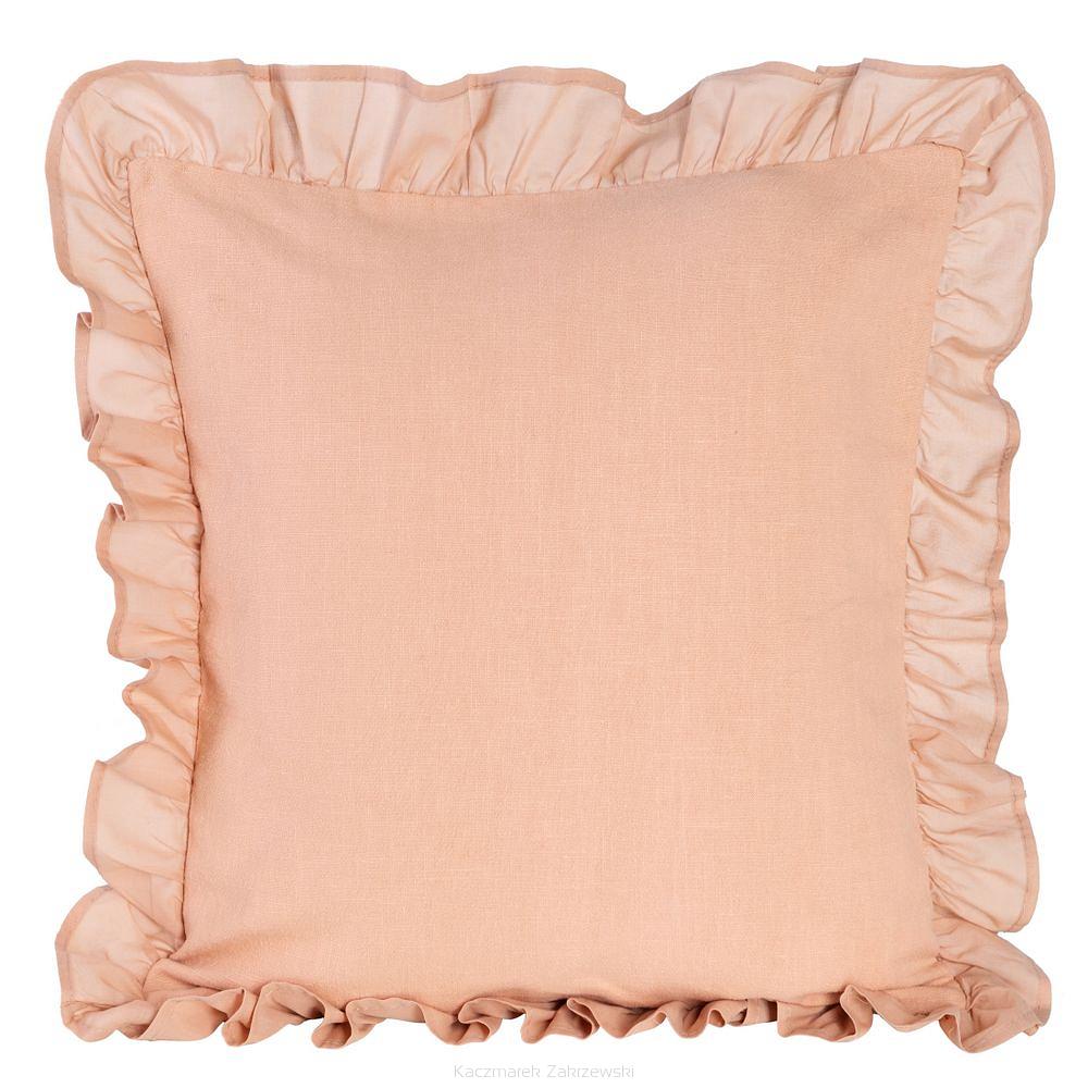 Poszewka dekoracyjna AVINION 45x45 Eurofirany jasnoróżowy