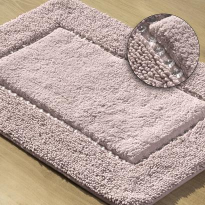 Dywanik łazienkowy CHIC 60x90 Eurofirany różowy zdobiony kryształkami