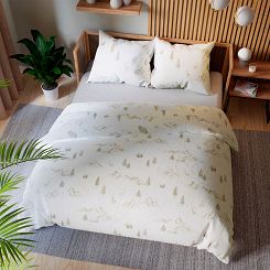 MOKOSZ Komplet pościeli z bawełny satynowej 160x200cm 100106/SAT/000/160200/1