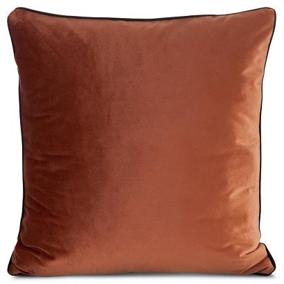 Poszewka dekoracyjna GAJA2 45x45 Eurofirany ceglasta z lamówką